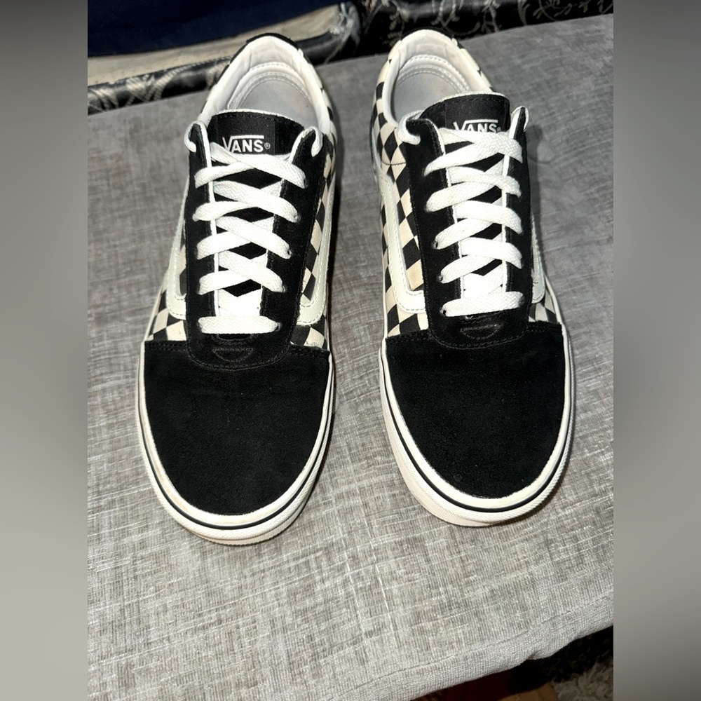 Black& White Checkered Vans